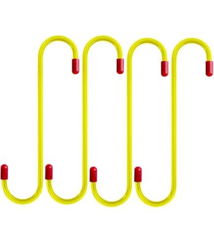 Crochets D'Étrier De Frein Hopbucan - Lot De 4 Avec Embouts Caoutchouc | Pour Garage & Réparation Auto