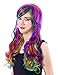 Colorful House Women's Long Wavy Rainbow Cosplay Costume Party Wig (28