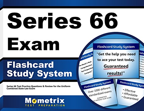 Download Series 66 Exam Flashcard Study System: Series 66 Test Practice Questions & Review for the Uniform Combined State Law Exam (Cards)