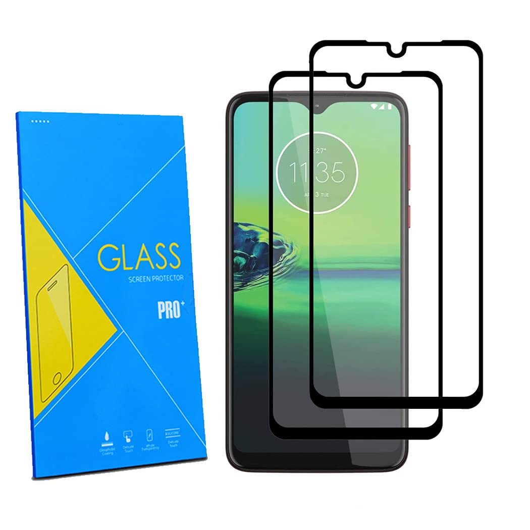 [2-Pack] Screen Protector for Motorola Moto G8 Play- Tempered Glass Film [Case Friendly][Anti-Scratch][Anti-Shatter] For Moto G8 Play 6.2"