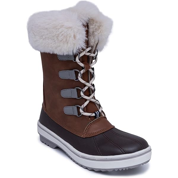 Northside Women's Kathmandu Snow Boot, Chocolate, 7 Medium US