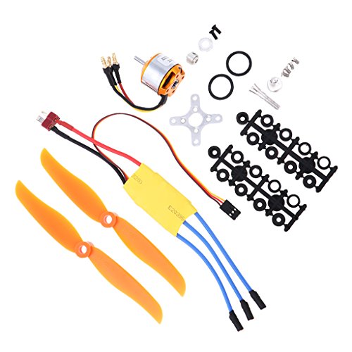 sharprepublic Set A2212 2200kv Outrunner Brushless Motor + 30A ESC Drehzahlregelung für RC Flugzeug Multicopter… – Bild 8