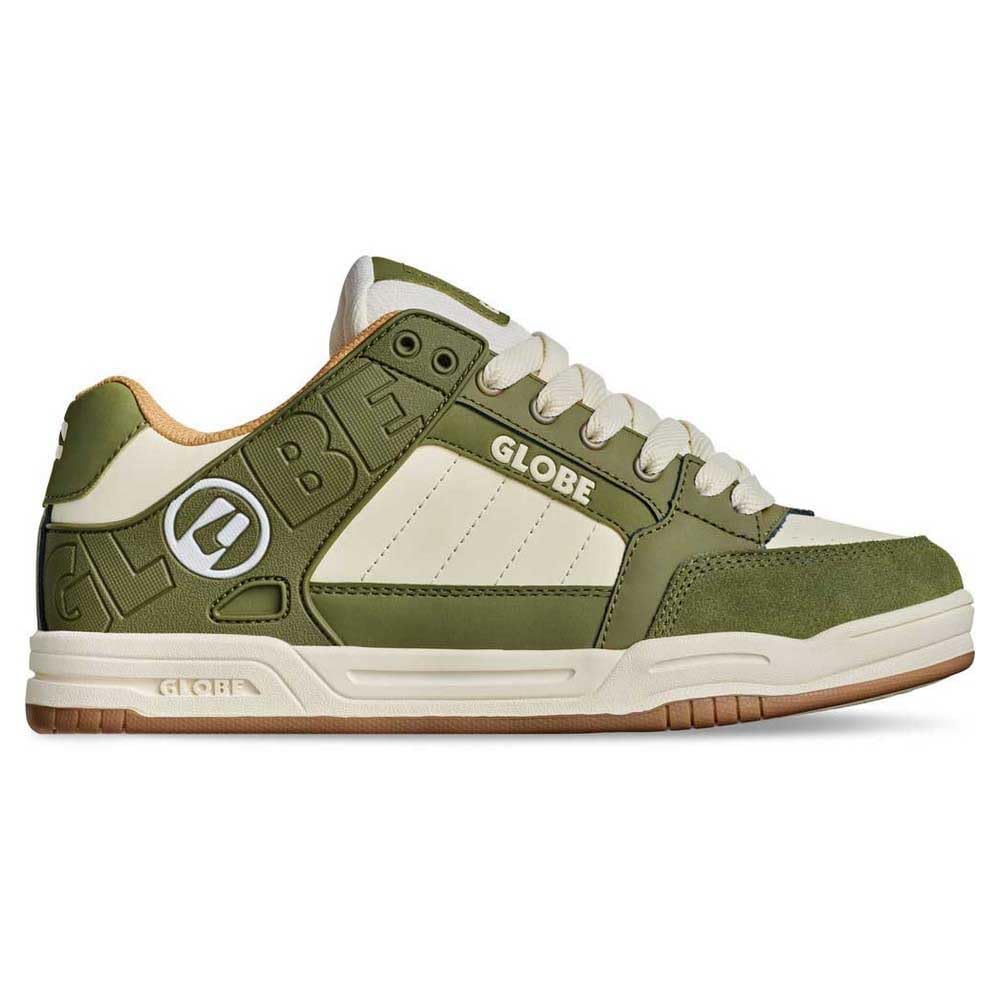 Globe Men's Tilt Skate Shoe, Green/Antique, 9 Image