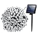 Mpow Solar, 72ft 200LED Christmas Fairy String Lights, Cool White