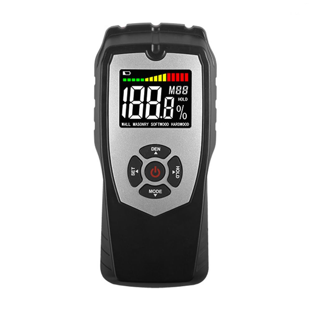 CENPEK Digital Pinless Moisture Meter Mold Detector LCD Display Portable for Walls Drywall Wood and Building Material Dampness Inspection