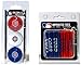 Team Golf MLB Chicago Cubs 3 Golf Balls And 50 Golf Tees Logo Imprinted Golf Balls (3 Count) & 2-3/4