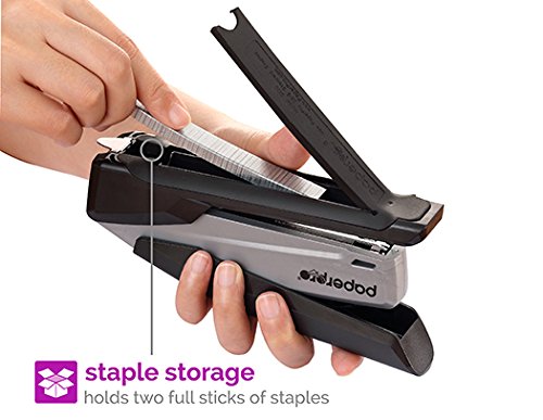 PaperPro Full-Strip Desktop Stapler - Black/Grey