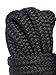 Rainier Supply Co Dock Lines - 2 Pack 15' or 25' Premium Double Braided Nylon Dock Line/Mooring Lines with 12