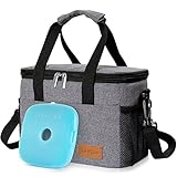 Lifewit Insulated Lunch Box Bag Thermal Bag with Ice Pack