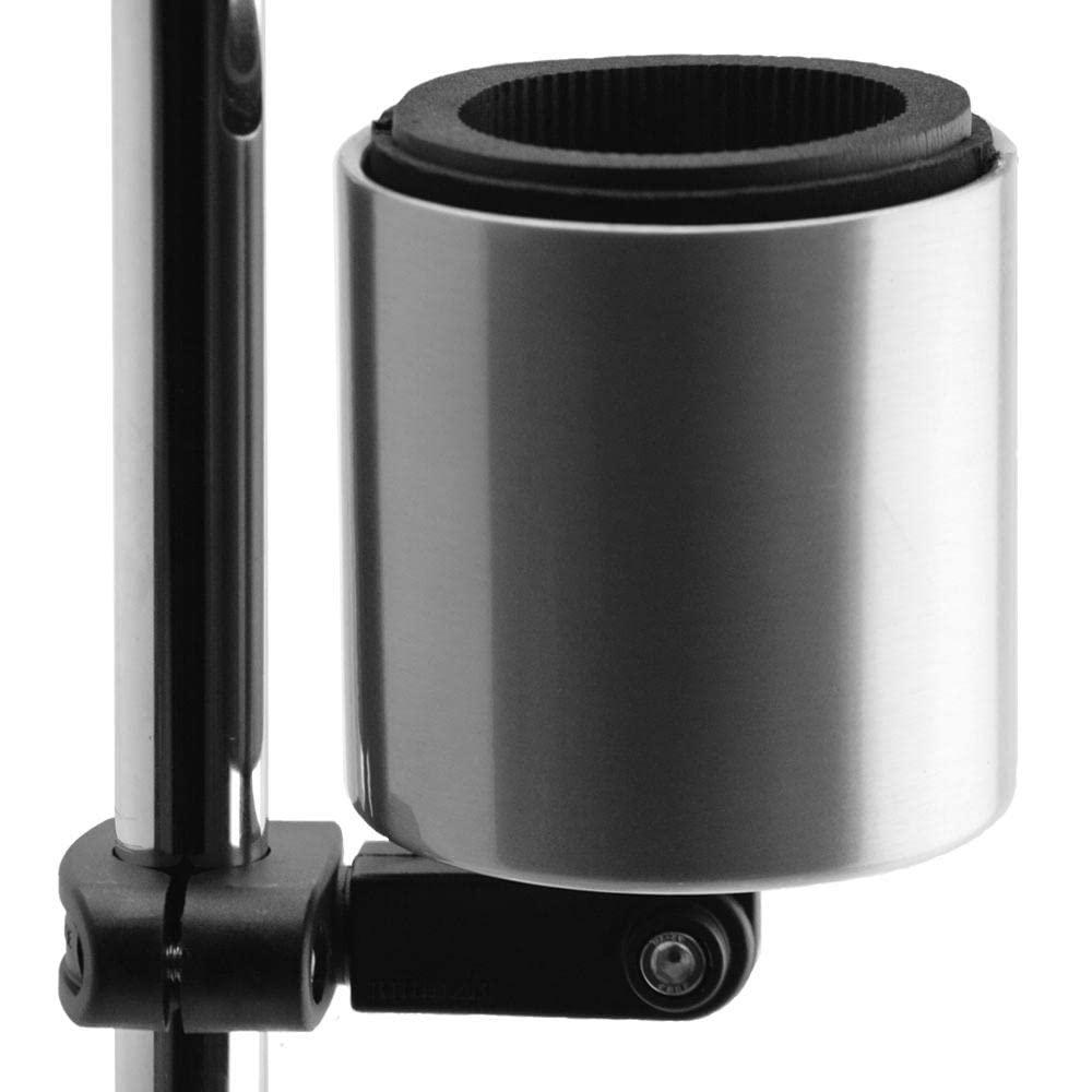 Photo 1 of Kroozie Deluxe Bicycle Cup Holder - The Ultimate Bike & Scooter Cup Holder for Handlebars, Cruiser, Electric & Exercise Bikes, Treadmills, and More