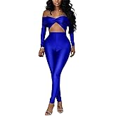 Sprifloral Women Sexy Off Shoulder Ruched Hollow Out Bodycon Long Pants Jumpsuit Romper Clubwear One Piece Outfits