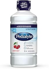 Pedialyte Electrolyte Drink, Hydration Drinks for Kids & Adults, Cherry Frost, 1 Liter