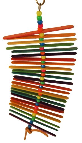 858 Bonka Bird Toys Made in USA Long Color Mini Stick Parrot Parrotlet Budgie Cockatiel Budgie Quaker