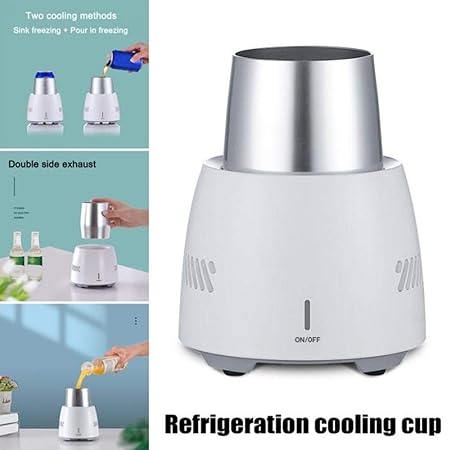 Volwco Mini Nevera portátil, Enfriador rápido Personal para el ...