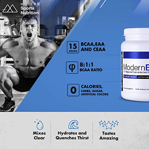Modern BCAA+ Essential Amino Acid (EAA) Branched Chain Amino Acid (BCAA