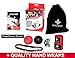 Boxing Ball on String, Complete Boxing Set with 2 Difficulty Levels Boxing Reflex Balls Including Headband and Hand Wraps, Improve Your Agility, Coordination and Punching Speed, Easy to Use