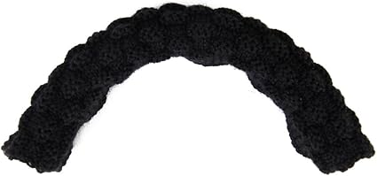 Amazon ヘッドフォン用ヘッドバンドクッション ヘッドバンドパッド ブラック ノーブランド品 イヤホン ヘッドホンアクセサリ