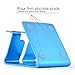 Esonstyle Cell Phone Stand Tablet Stand, [Updated Version] Aluminum Stand Holder Tablet Stand for 4-10 inch Mobile Phone and Tablet (Blue)