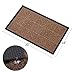 Outdoor Rubber Doormat for Front Door Heavy Duty Outside Shoes Scraper Floor Door Mat for Porch Garage Decor High Traffic Non Slip Entrance Rug Low Profile Green Welcome Carpet Home Decor 18