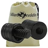 Pool Cue Joint Protectors 3/8-10 with Billiard Evolution Drawstring Bag
