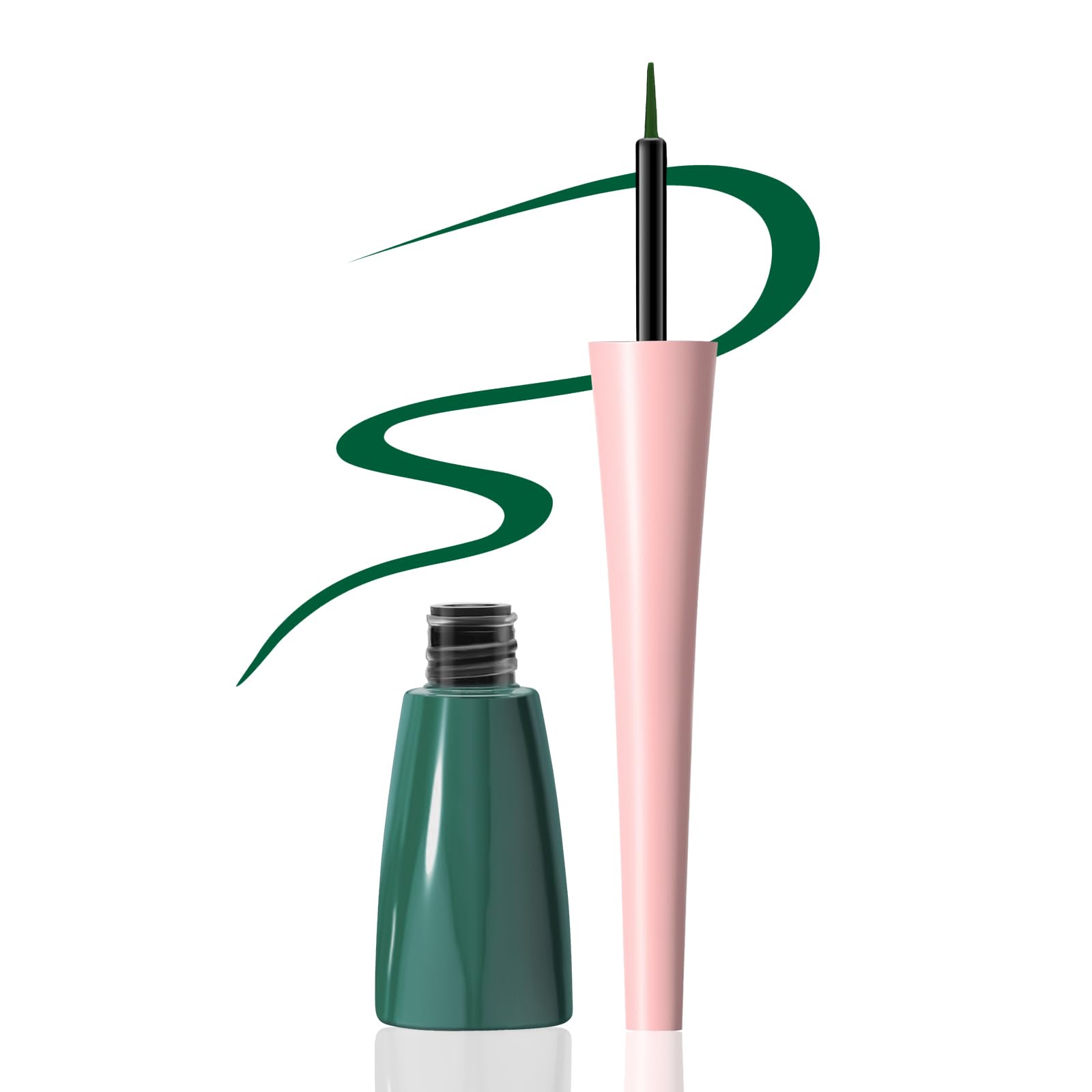Boobeen Liquid Eyeliner Pen, Colored Eye Liner Waterproof Smudge Proof, Eyeliner Ink Liner with Precision Tip for Bold Eye Looks โ image 1