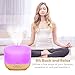 Aromatherapy Diffuser 500ml Anjou Ultrasonic Essential Oil Diffuser Cool Mist Humidifier (Woody Grain, 7-Color LED Mood Light, Low-Water Protection, Auto Shut-off, Up to 14Hrs, BPA-free)