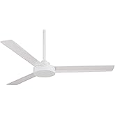 Minka Aire Roto 52 in. Indoor White Ceiling Fan with Wall Control