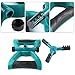 Leafgreen Lawn Sprinkler, 360 Rotating Adjustable Garden Sprinkler with 3600 SQ FT Coverage Premium Quality Lawn Irrigation System
