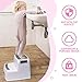 ACKO Step Stool for Kids 2pcs with 1 Potty Training Toilet Seat,Kids Step Stool with Potty Seat Toddler Stool for Toilet Potty Training Potty Training Seat with Ladder for Boy