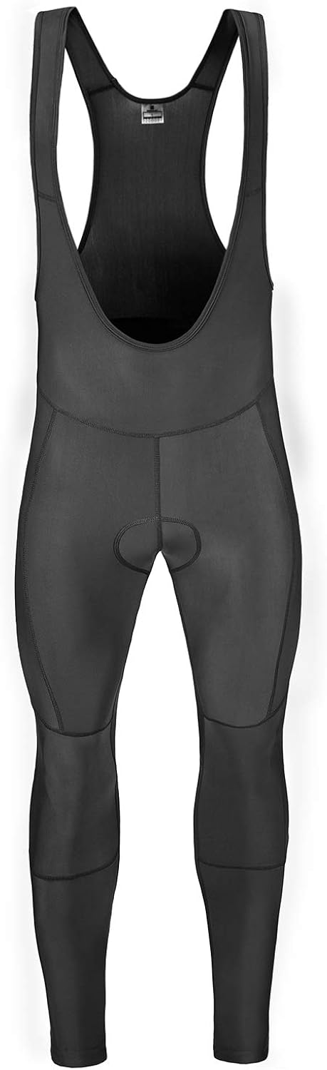 Przewalski Men's Cycling Bib Pants 4D Padded Cycling Bike Tights Compression Bicycle Leggings, Classic Series: Clothing