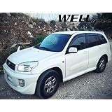 Wellvisors Side Window Visors Deflectors Rain Guards Premiums Series For 2001 2005 Toyota Rav4 4 Door 3 847ty012