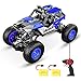 SPESXFUN Remote Control Car, Newest Vision RC Car Off Road RC Truck Hobby Toy Cars Small Electric Vehicle Crawler for Kids and Adults with Two Batteries