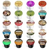 20-count Flavored Coffee Variety Sampler, Single-serve Coffee for Keurig® K-cup® Brewers