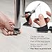 FURNITURE GRIPPERS X-PROTECTOR – PRESCORED NON SLIP FURNITURE PADS - 4 Furniture Pad 4” - Best SelfAdhesive Furniture No Slip Rubber Pads Stoppers – Ideal Furniture Floor Protectors for Your Furniture
