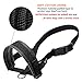 Nylon Dog Muzzle for Small,Medium,Large Dogs Prevent from Biting,Barking and Chewing,Adjustable Loop(XXL/Black)