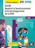 Soutenir le fonctionnement et le développement de la PME BTS 1re année GPME by 