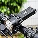 Leyic Powerful Rechargeable Flashlight / Bike Light - Max 1200lm - Up to 24 Hours of Continuous Using Time