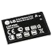 LG 900mAh Original OEM Battery for the LG Prime, LN240, LX290, LX370 MT375 Wine II UN430 Imprint MN240 - Non-Retail Packaging - Black