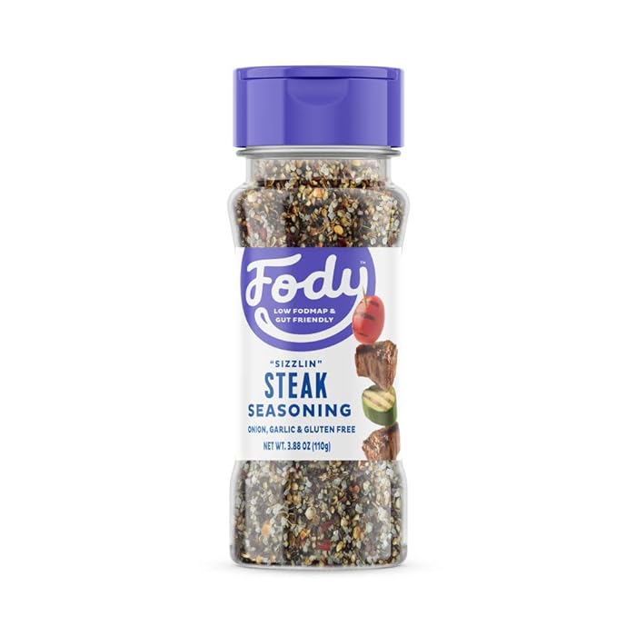 Fody Foods Vegan Steak Spice Blend | Flavorful Grilling Seasoning | Low FODMAP Certified | Gut Friendly No Onion No Garlic | IBS Friendly Kitchen Staple | Gluten Free Lactose Free Non GMO | 3.88 Ounce