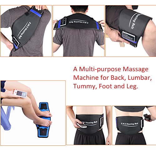 EMS Massage Heat Belt LAWEI Infrared Heating Belt Relieve Pain and