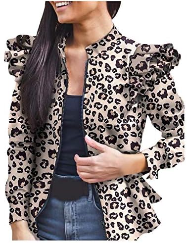 leopard print cardigan coat