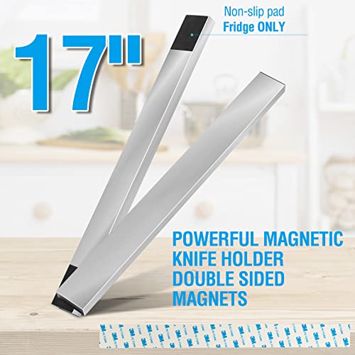 Knife Holder for Refrigerator Larger 17'' Kitchen Strong
