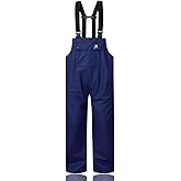 RainRider Rain Pants for Men Women Waterproof Rain Gear Bib Overalls Trousers for Fishing Hunting