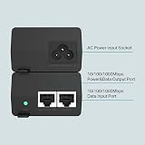 TP-Link TL-POE160S Gigabit PoE+ Injector 30W 802.3af/at Wall/Desktop view 2