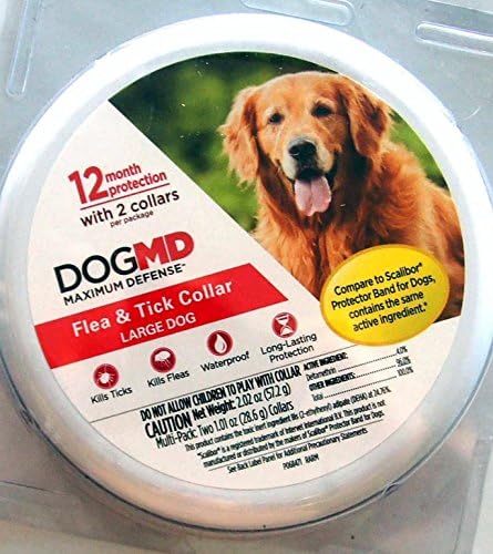 Apother Flea and Tick Control Treatment Collar for Dogs Cats and Puppies, Length-25" 8 Month Protection - Safe for Babies, - Prevention, Control & Enhanced Defense