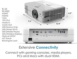 Optoma UHD52ALV Voice Assistant-Compatible DLP