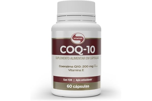 Vitafor - Coenzima Q10 200mg - 60 Cápsulas