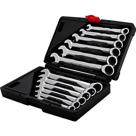 Femor Ratschenringschlüssel Set 12tlg. Ratschenschlüssel, Knarrenschlüssel, Maulschlüssel, Ringschlüssel, Ringmaulschlüssel …
