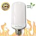 Terrvana LED Flame Effect Light Bulb : High Quality E26 LED Flickering Flame Light Bulbs Candle, Simulated Decorative Light Atmosphere Lighting Flaming Light Bulb for Tiki Bar Decoration