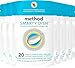 Method Naturally Derived Smarty Dish Dishwashing Tablets, Fragrance Free, 20 Count (Pack of 6)